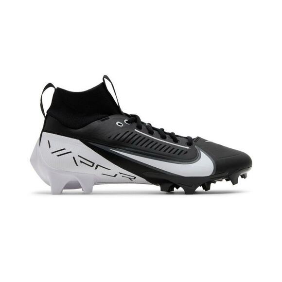 Size 14 Mens Nike Vapor Edge Pro 360 2 Football Cleats Black White DA5456-001 - Picture 2 of 6